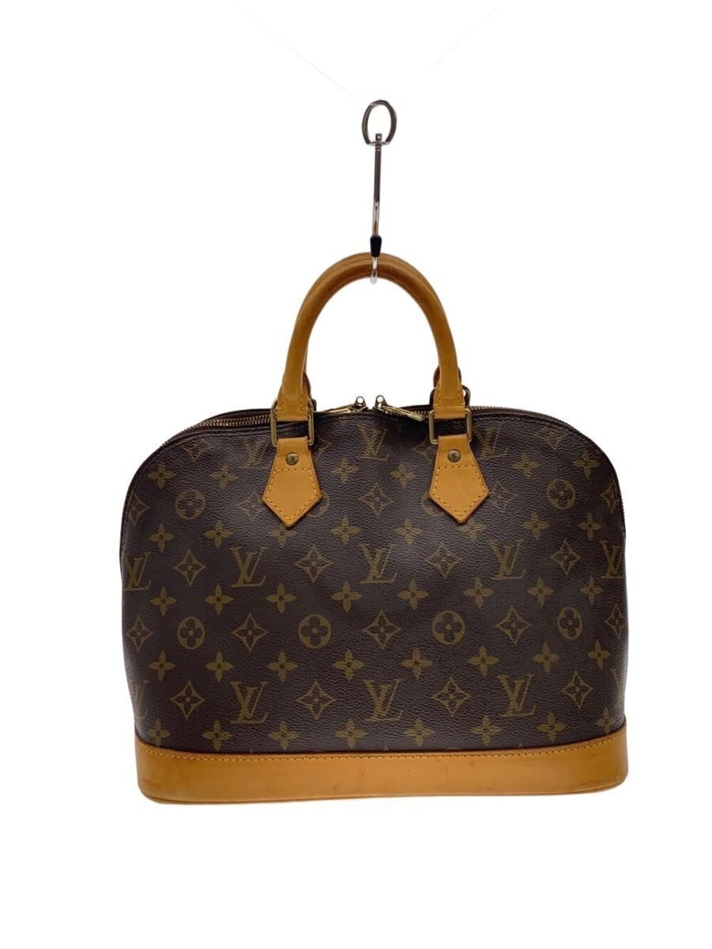 LOUIS VUITTON Alma Monogram Canvas Brown